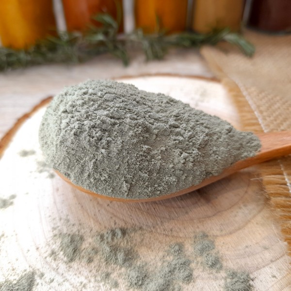 argile verte moulue fine 1kg