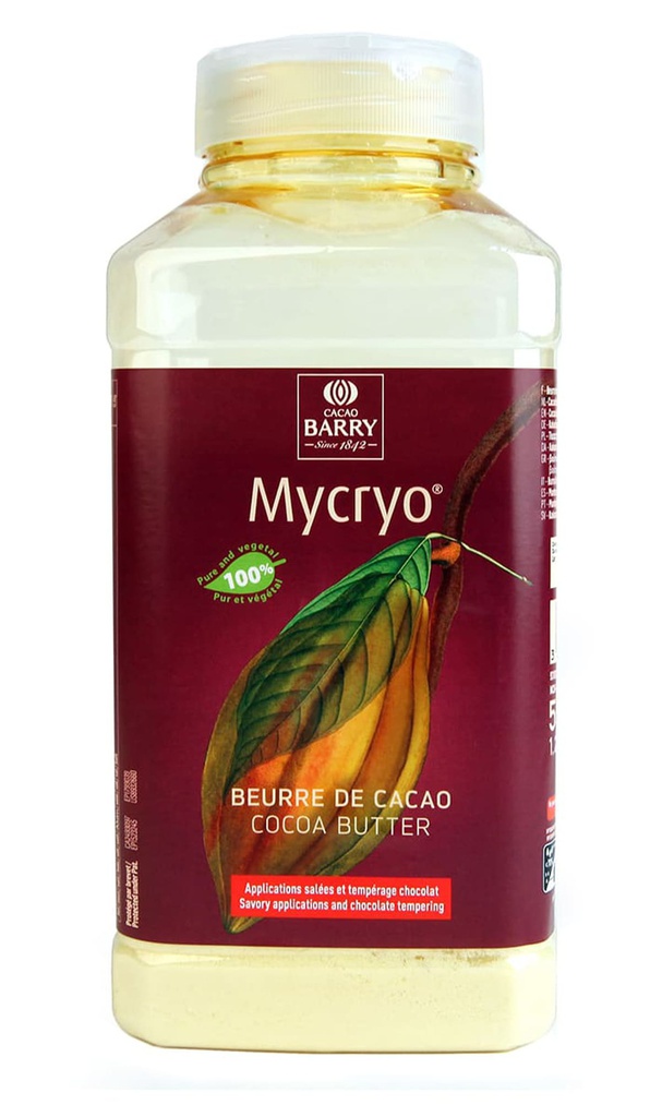 beurre de cacao Mycryo 550g
