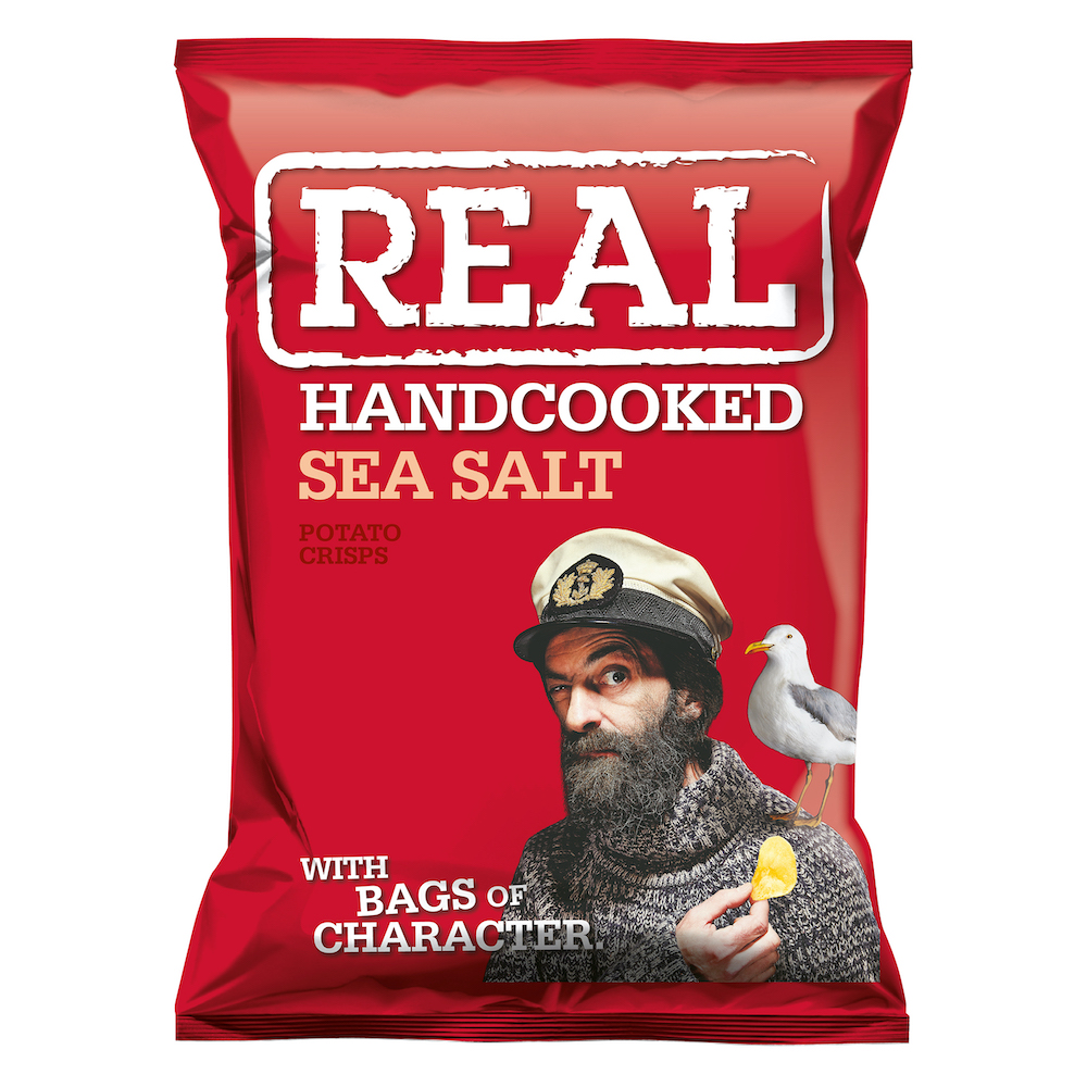 chips sea salt 35g Real Crisps 
