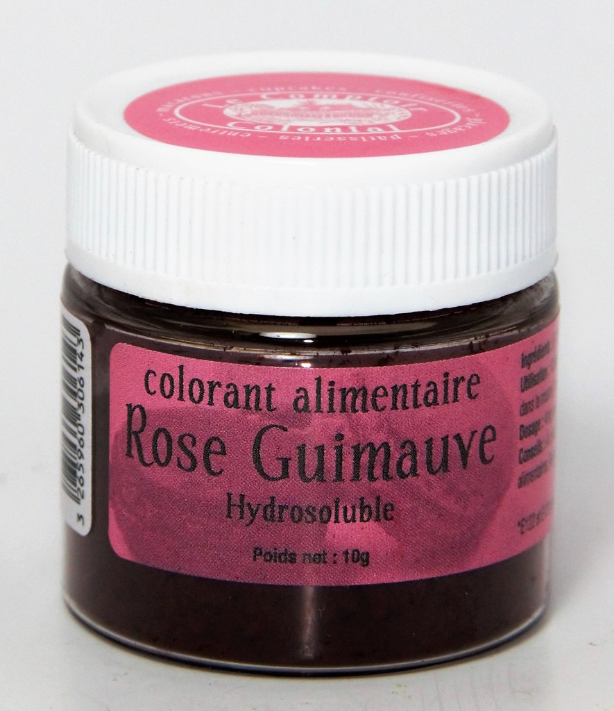 colorant hydrosoluble rose guimauve 10g