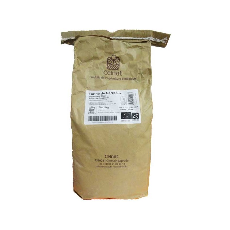 farine de sarrasin bio 5kg Celnat