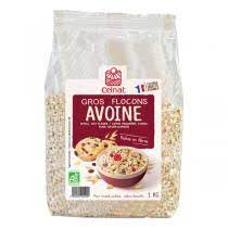 flocons d'avoine fin bio 500g Celnat