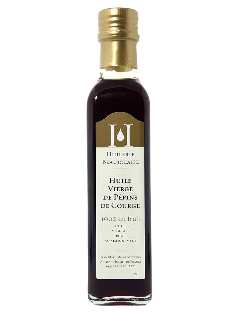 huile vierge de pépin de courge bio 25cl HB
