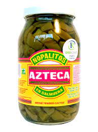 nopales lamelles en saumure 460g Azteca