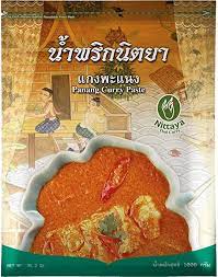 pâte de curry panang 500g Nittaya