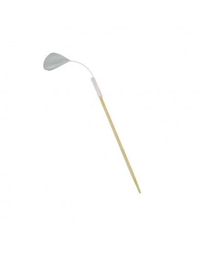 pic plume blanc 9cm (100pc)