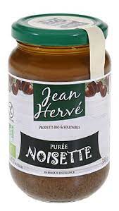 purée de noisette s/ sucre 350g JH