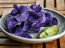 [MO-ALCHIBIOPDTVIO100] chips bio de pomme de terre violette 100g