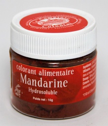 [MO-CCCOLHYDMANDA10G] colorant hydrosoluble mandarine 10g