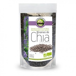 [MO-HVGRACHIBIO200] graines de chia bio 200g Ecoidées