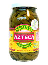 [MO-EMNOPLAMSAU460] nopales lamelles en saumure 460g Azteca