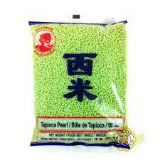 [MO-NATAPBILVERTE400] tapioca billes petites vertes 400g