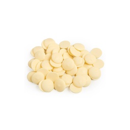[MO-FECHOCOUBLA36%] chocolat de couverture blanc bio 36% Dominica 1kg