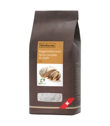 [MO-HVFARSEICOM1KG] farine de seigle complète bio 1kg Biofarm